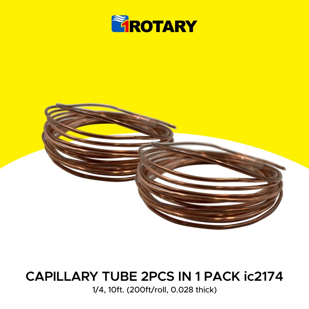 1ROTARY CAPILLARY TUBE CAPILLARY TUBE 2pcs in 1 pack IC2174 1Rotary