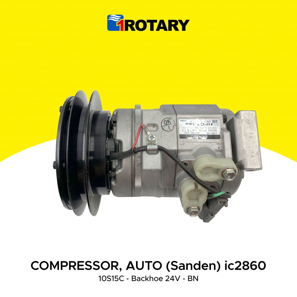 1Rotary Auto Compressor (Sanden) IC2860 1Rotary