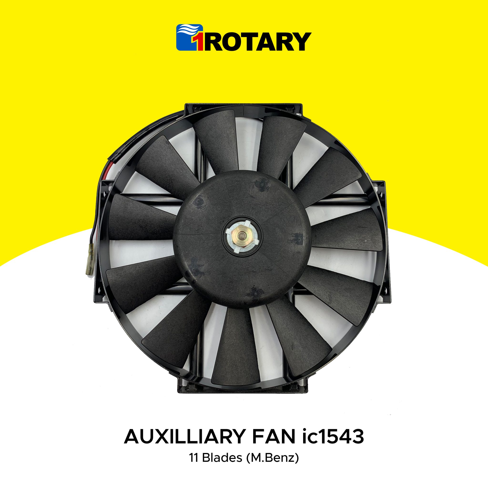 1ROTARY Auto Aircon Auxiliary Fan 11 Blades for Mercedes Benz IC1543
