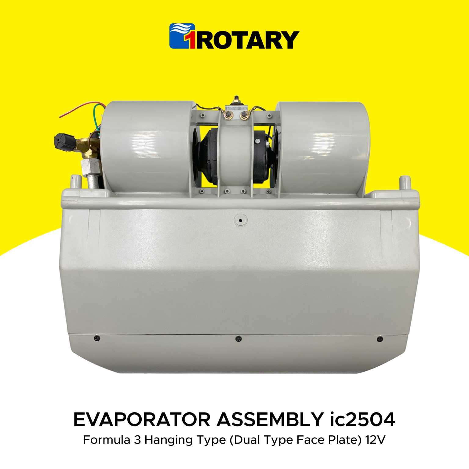1ROTARY Auto Aircon Evaporator Assembly Formula 3 Hanging Type (Dual