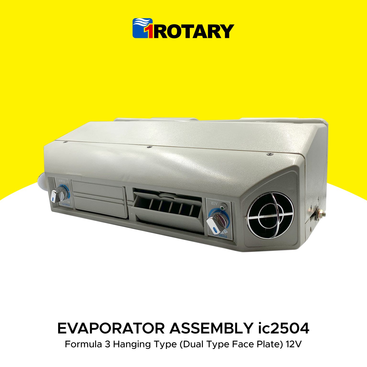1ROTARY Auto Aircon Evaporator Assembly Formula 3 Hanging Type (Dual